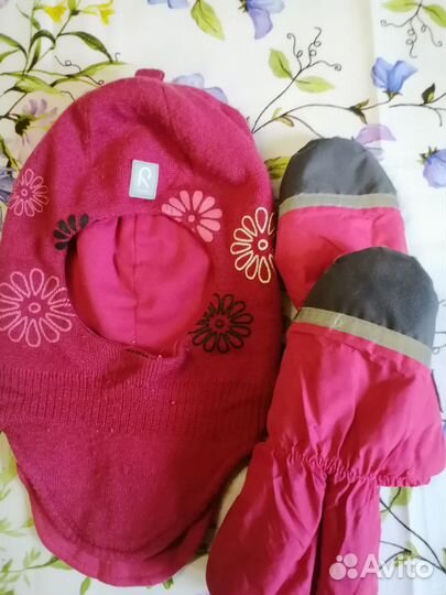 Шапка шлем зимняя reima 50