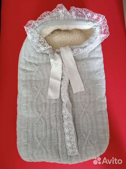 Конверт на выписку из овчины