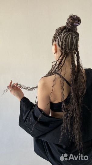 Плетение кос, дредов, брейдов, натуральных дредов