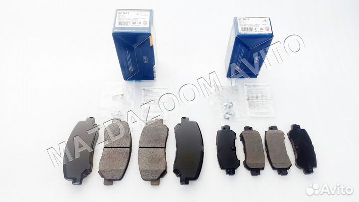 Тормозные колодки Mazda CX-5 KE 2011 - 2017