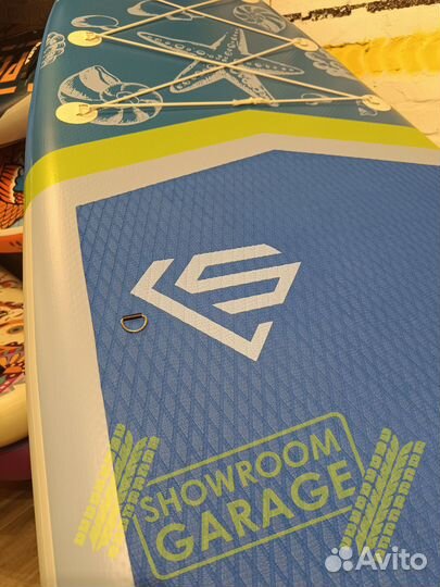 SUP Сап доска Wave Starfish Blue 350*89*15см