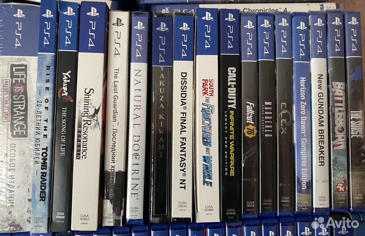 Игры PS4 Обновлено