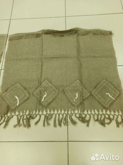 Льняные занавески-задергушки