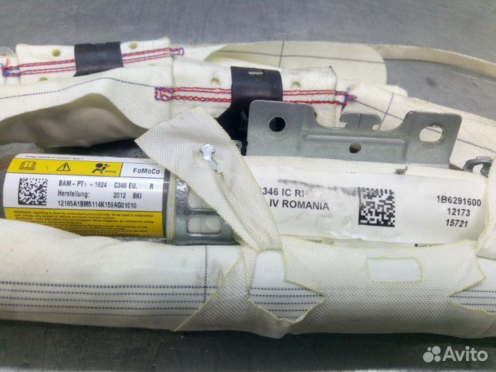 Подушка безопасности боковая (шторка) правая Ford