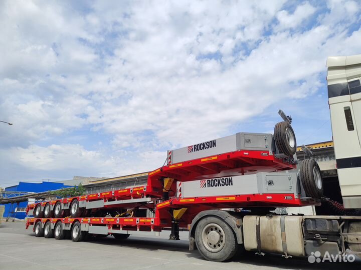 Полуприцеп трал (тяжеловоз) Rockson 989144Т, 2023