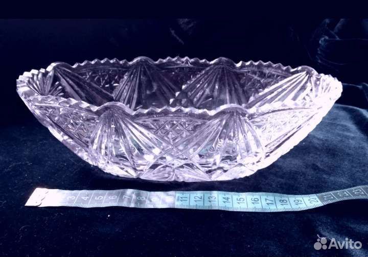 Хрустальные салатницы,стопки,вазы,пепельница СССР