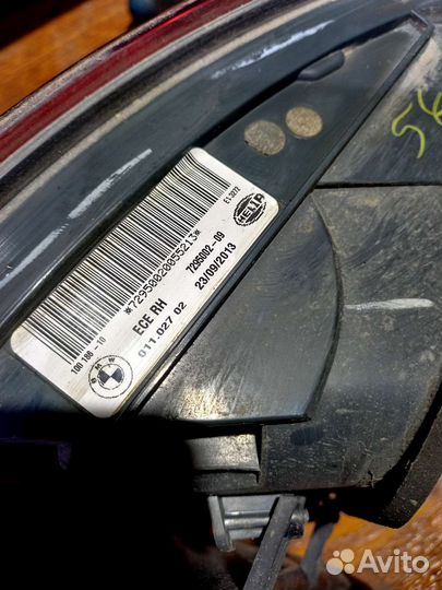 Фонарь задний правый бмв BMW х6 е71 рестайлинг