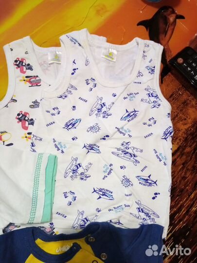 Детские вещи пакетом на мальчика