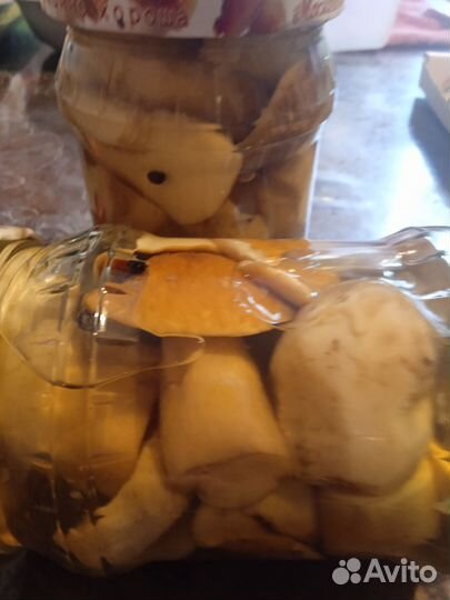 Белые грибы маринованные