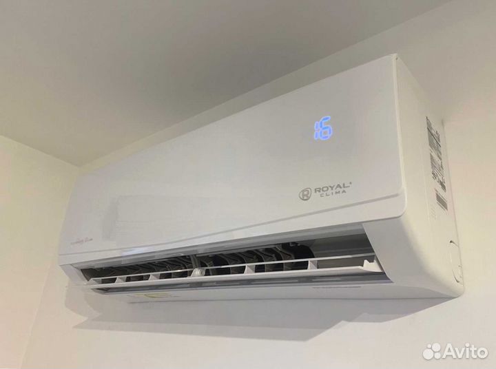 Кондиционер royal clima + монтаж (доп.опция)
