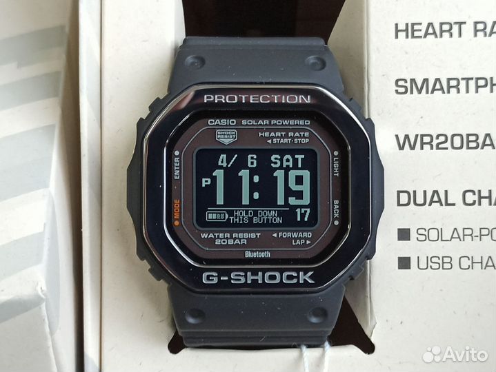 Casio DW-H5600MB-1E Bluetooth новые оригинал