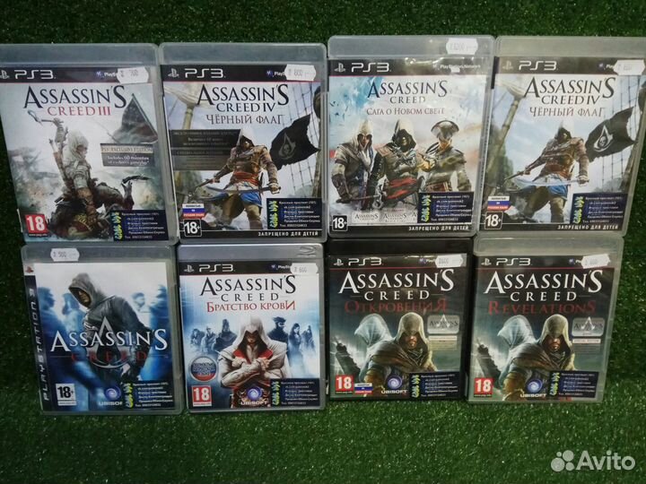 Игры для PlayStation3: Серия Assassin's Creed