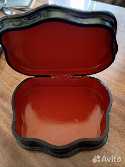 Шкатулка Федоскино СССР