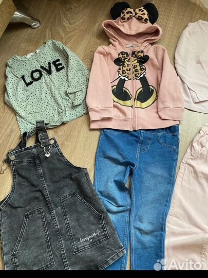 Пакет вещей на девочку 92 98