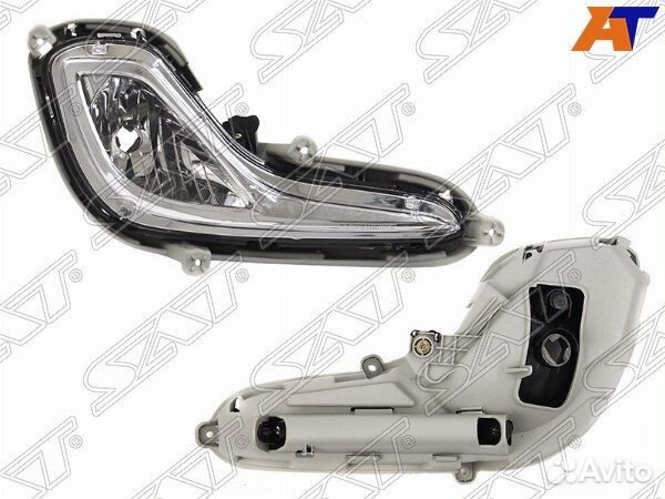 Фара противотуманная hyundai solaris