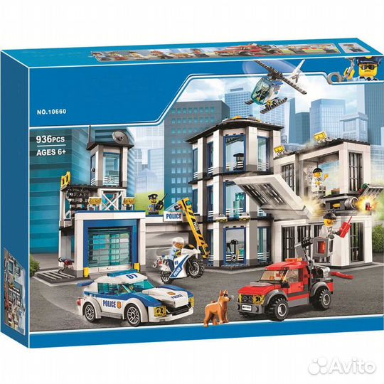 Полицейский участок Bela City (Артикул лего:60141)