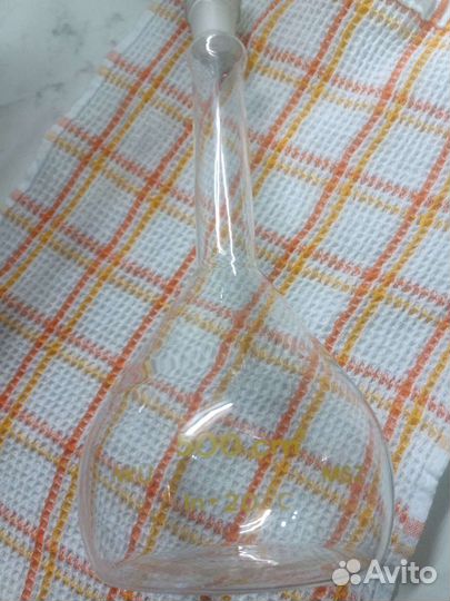 Колба и мерная бутылочка СССР