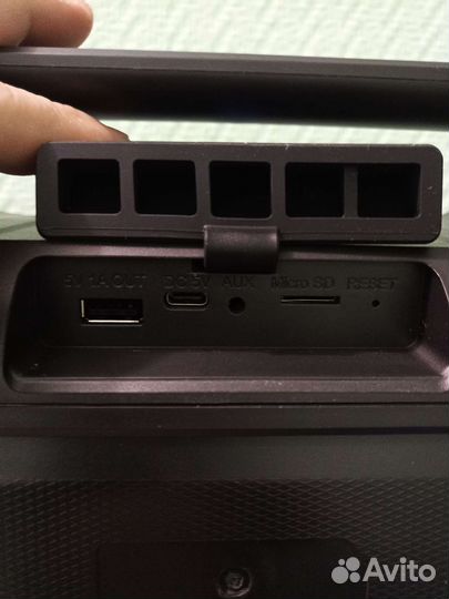 Колонка портативная мощная новая