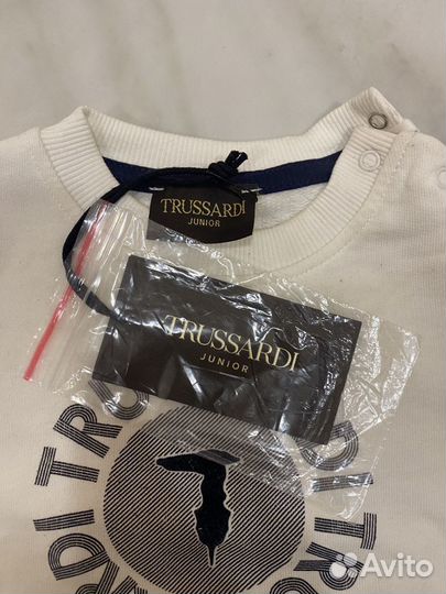 Кофта, Свитшот Trussardi 6-9 мес., до 74 см. Новый