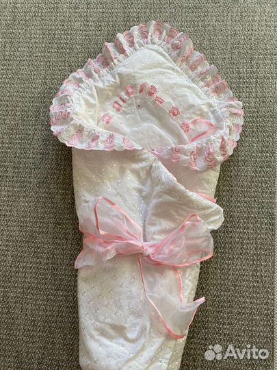 Конверт на выписку для девочки