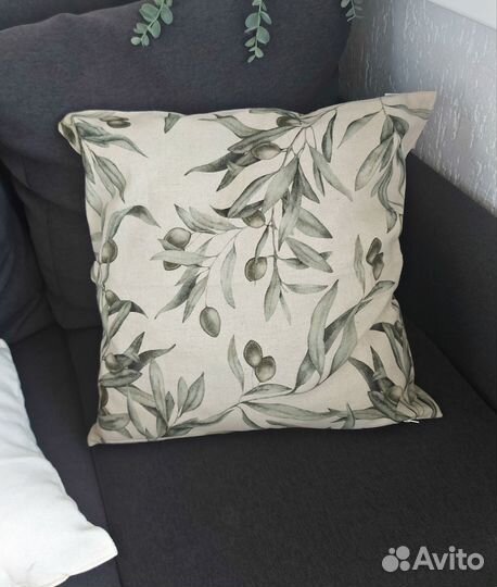 Чехол на подушку hm home наволочка zara home