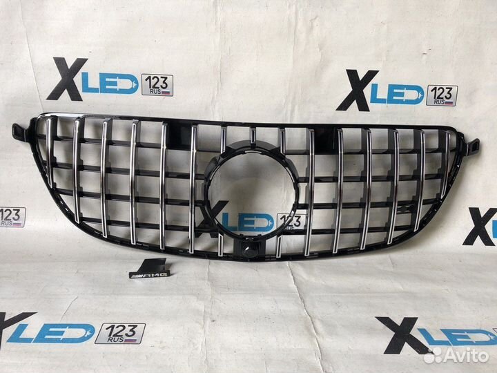 Решетка радиатора Mercedes GLE w166 AMG GT 63