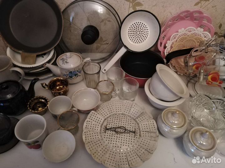 Посуда разная