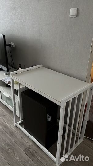 Детская кроватка с маятником круглая