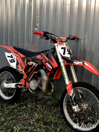 Мотоцикл ktm sx 85