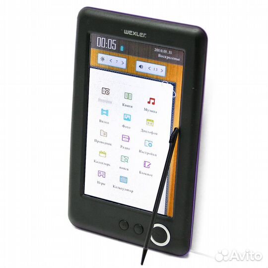Электронная книга Wexler.Book T5002 BP Black-Purpl
