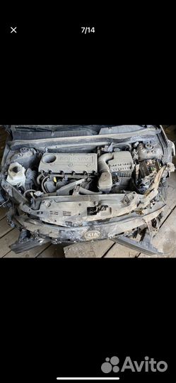 Kia Optima 2.4 AT, 2012, битый, 18 000 км