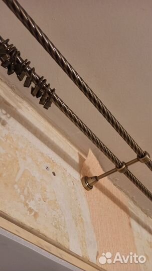 Карниз для штор металлический