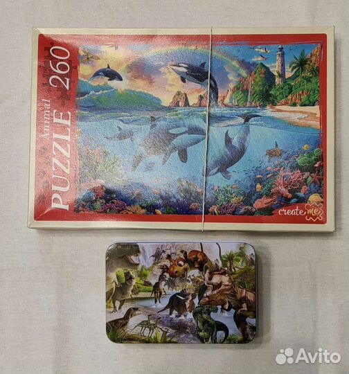 Пазлы, 2 набора