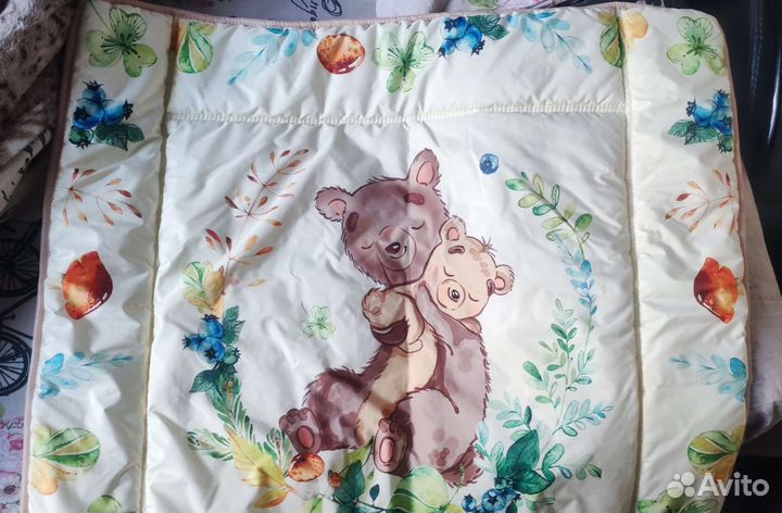 Пеленальная доска с матрасом на комод