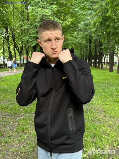 Зип худи Nike x nocta Tech Fleece черное хит