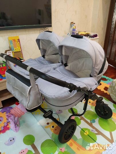 Детские коляски 2 в 1 для двойни