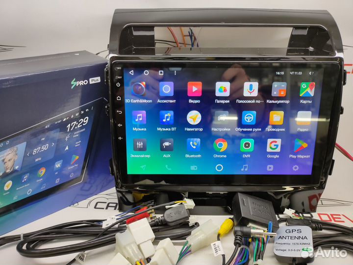 Магнитола Land Cruiser 200 2007-15 cc2l Teyes