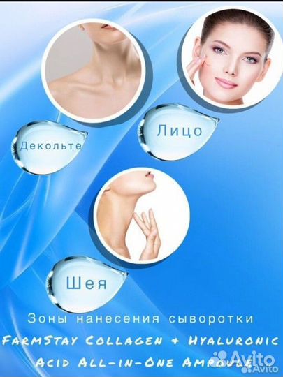 Сыворотка для лица с коллагеном Farm stay