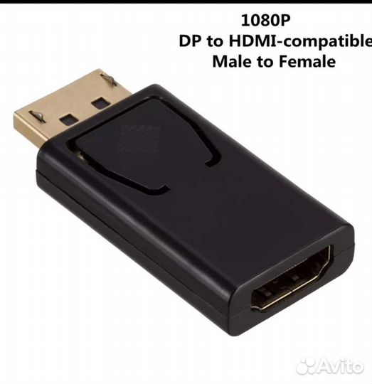 Переходник Display Port/mini DisplayPort на hdmi