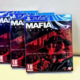 Новый диск ps4 ps5 Mafia Trilogy, русская версия