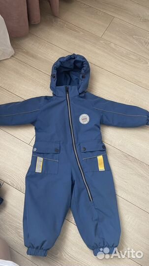 Весенний комбинезон на мальчика 80