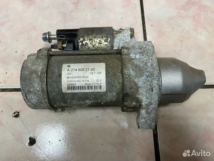 Стартер Mercedes W213