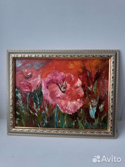 Маки маслом