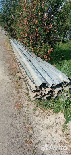 Профнастил оцинкованный бу