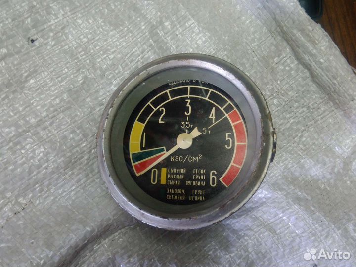 Манометр подкачки газ-66