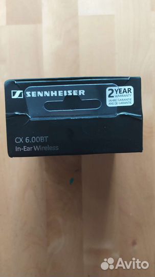 Беспроводные наушники Sennheiser CX 6.00 BT
