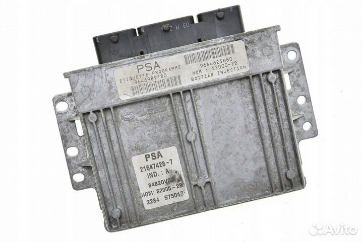 Эбу peugeot 9646989180 9644625680 S2000-2B