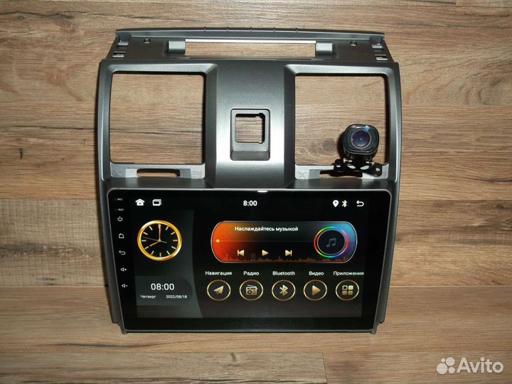 Магнитола на УАЗ Патриот Android штатное место