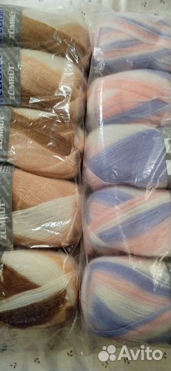 Пряжа для вязания angora zumrut, angora ram