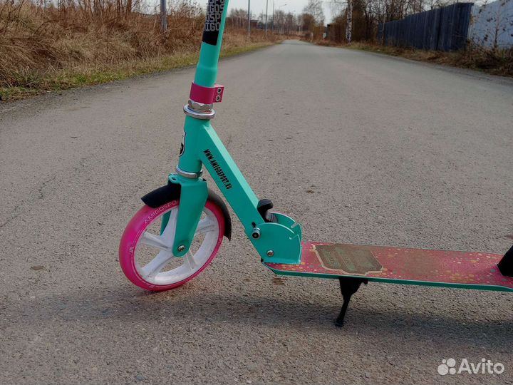 Самокат подростковый с большими колесами